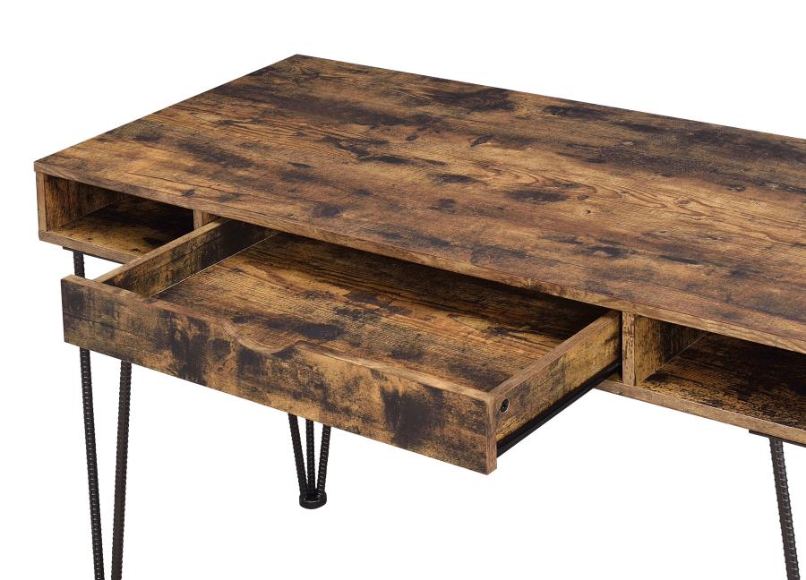 Olvera Brown Writing Desk