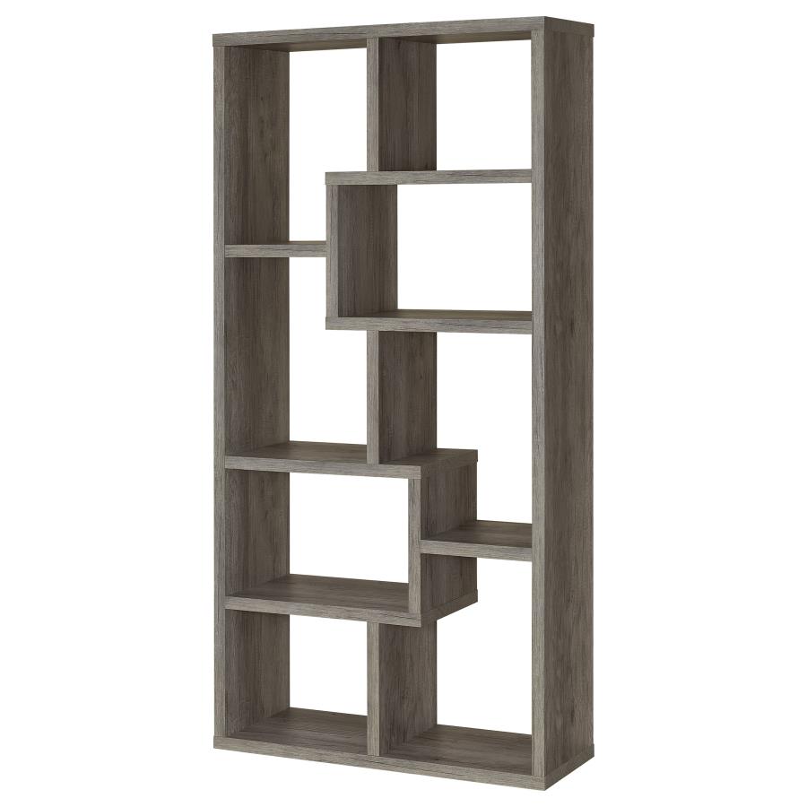 Theo Grey Bookcase