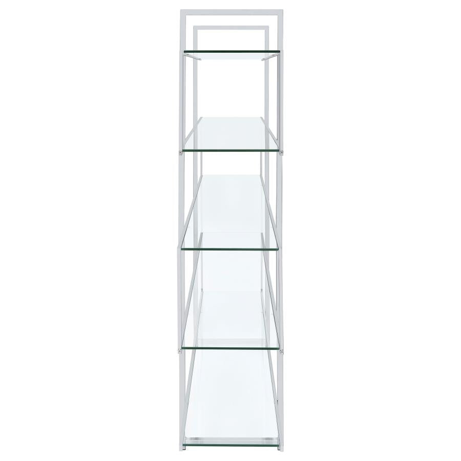 Elmer Silver Bookcase