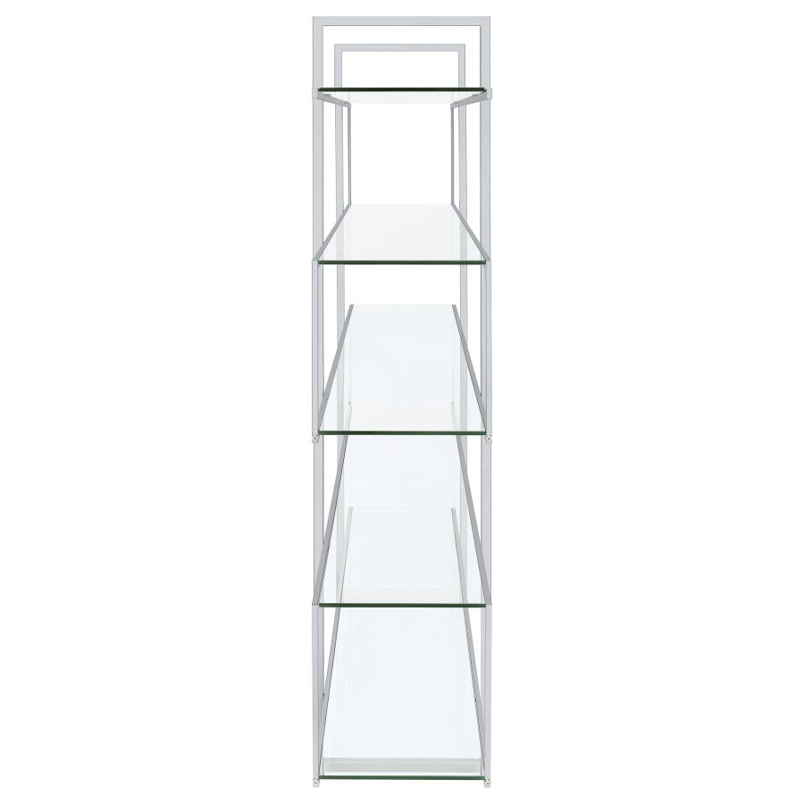 Elmer Silver Bookcase