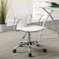 Himari White Office Chair