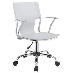Himari White Office Chair
