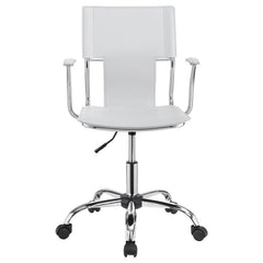 Himari White Office Chair