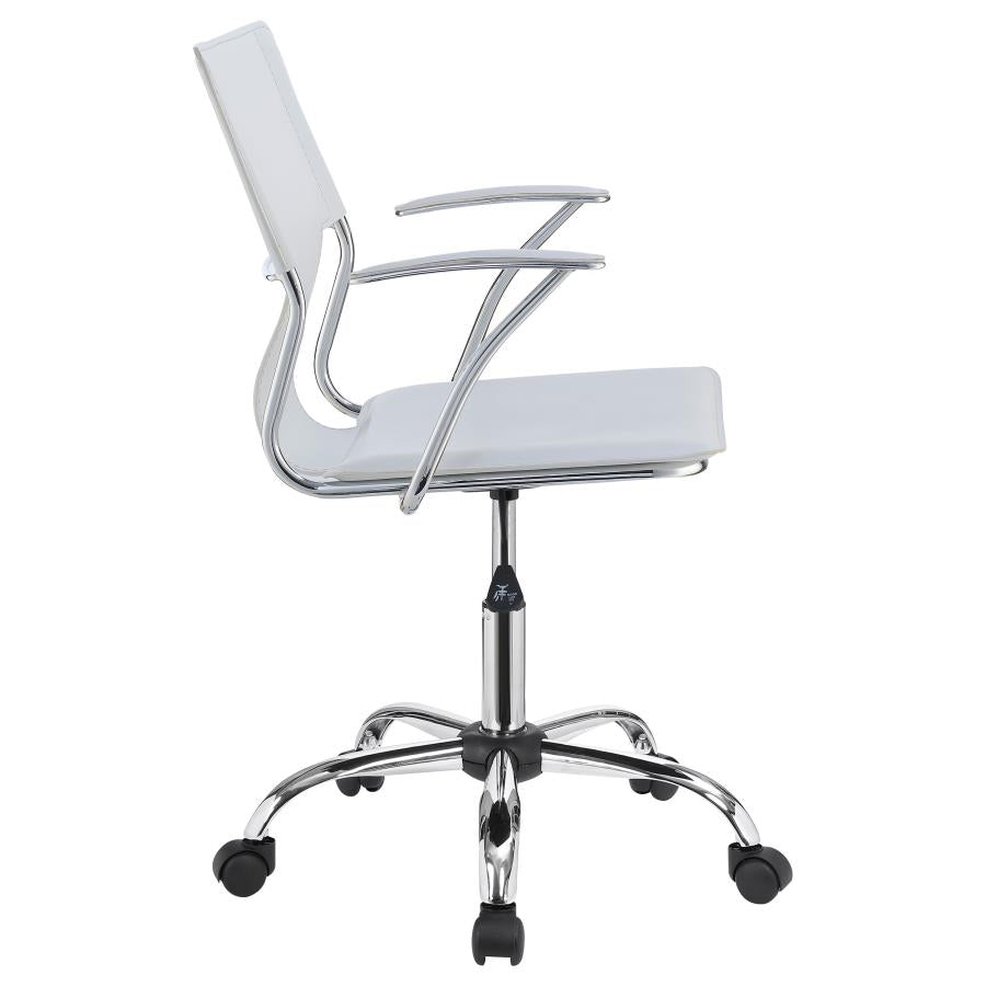 Himari White Office Chair