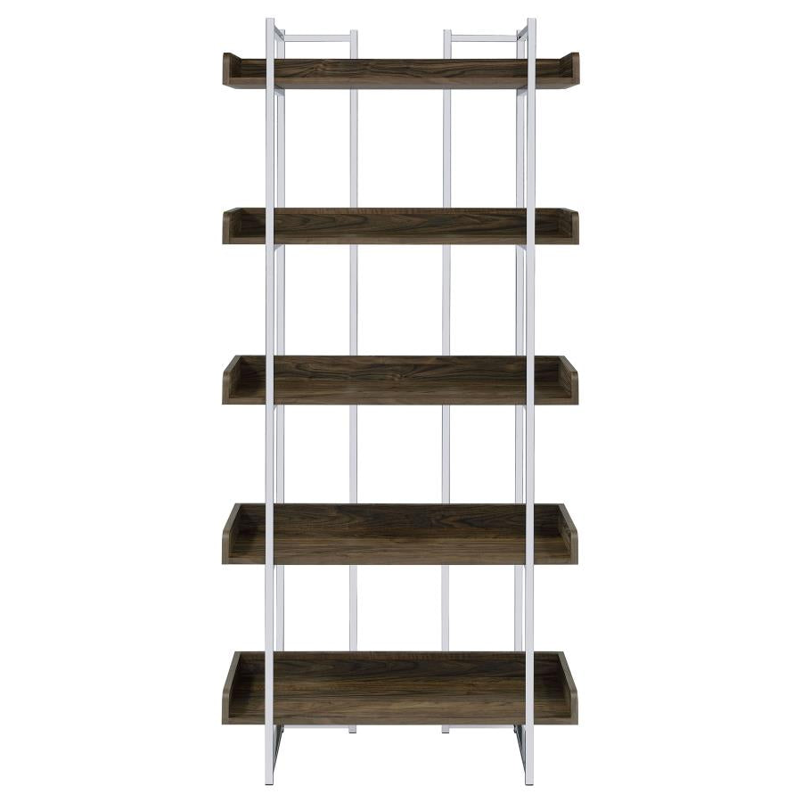 Angelica Brown Bookcase