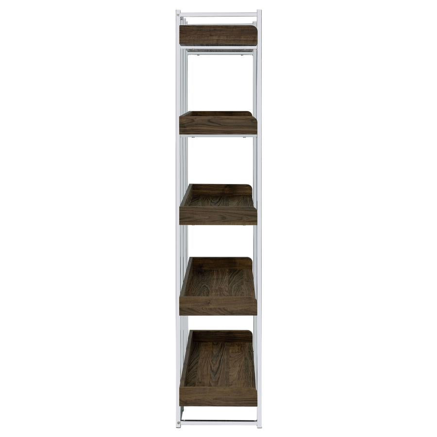 Angelica Brown Bookcase