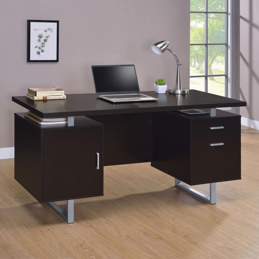Lawtey Brown Computer Desk