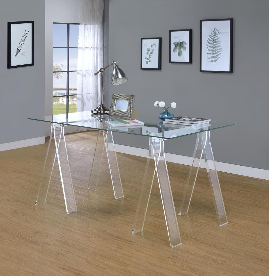 Amaturo Clear Writing Desk