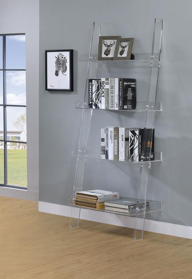 Amaturo Clear Bookcase