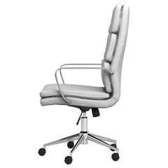 Ximena White Office Chair