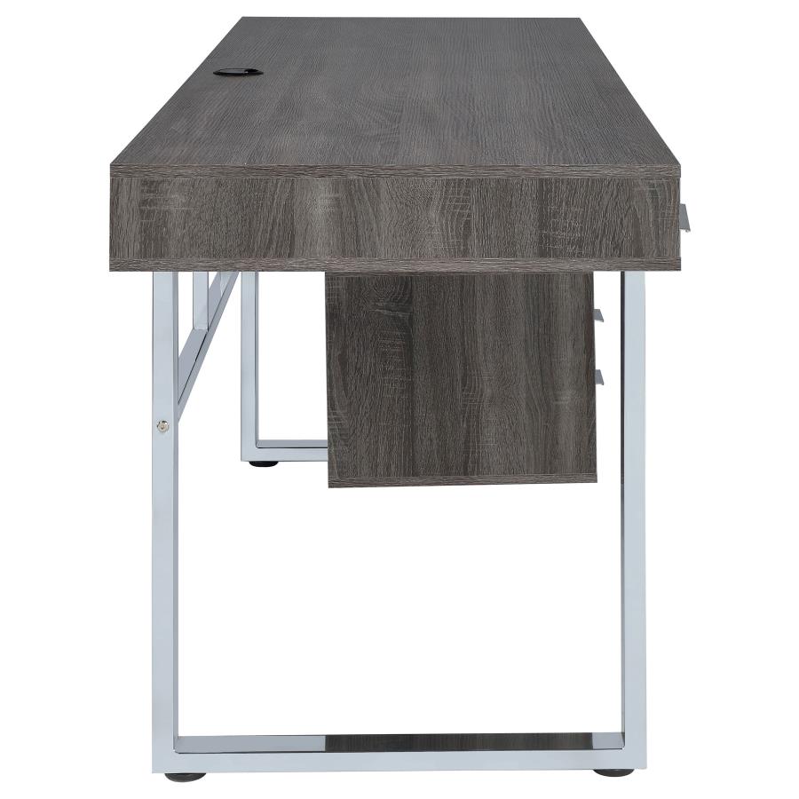 Whitman Grey Computer Desk