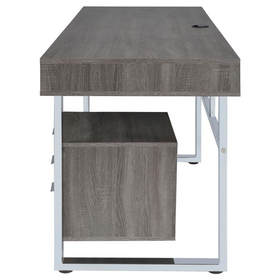 Whitman Grey Computer Desk