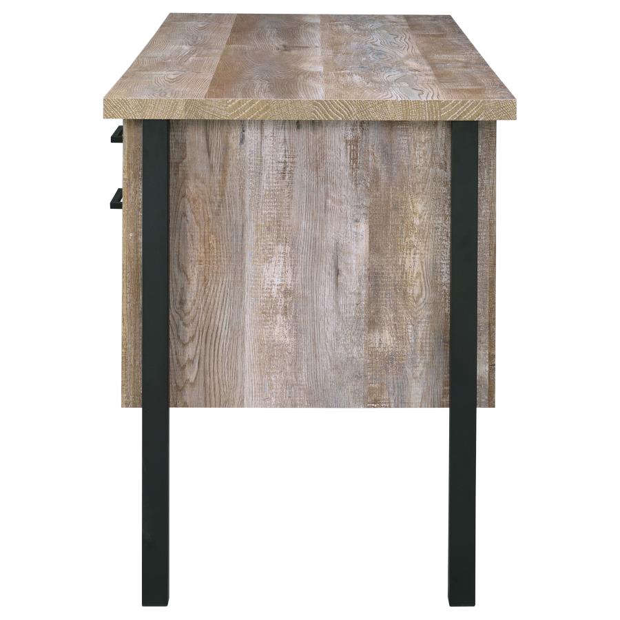 Samson Brown Computer Desk