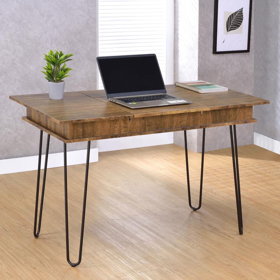 Sheeran Brown Writing Desk