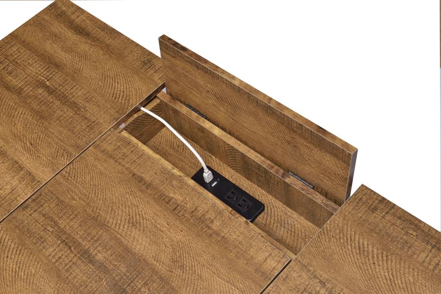Sheeran Brown Writing Desk