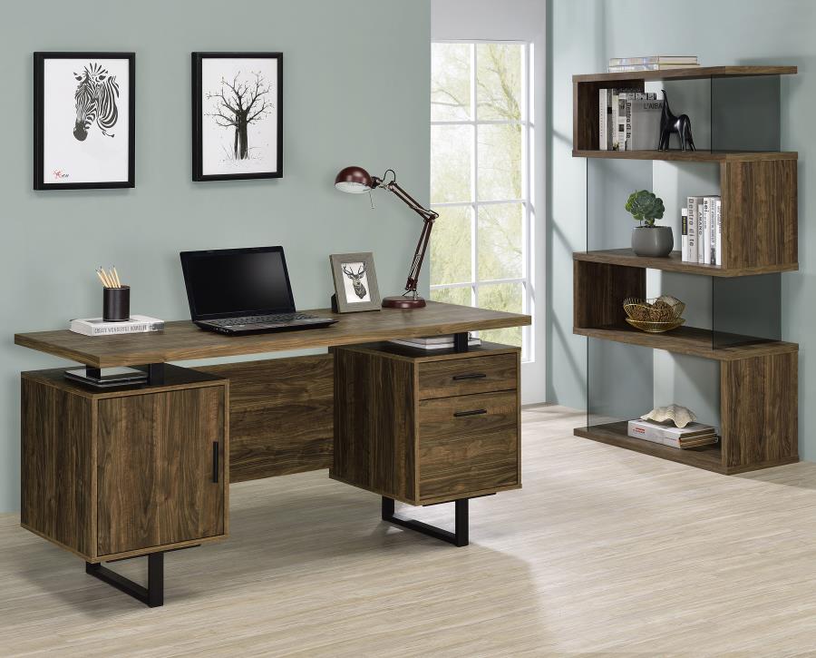 Emelle Brown Bookcase