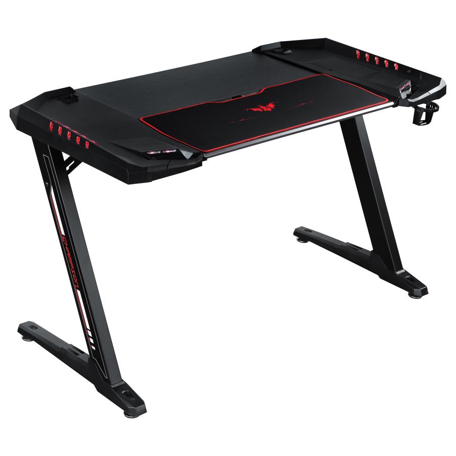 Ardsley Black Gaming Desk