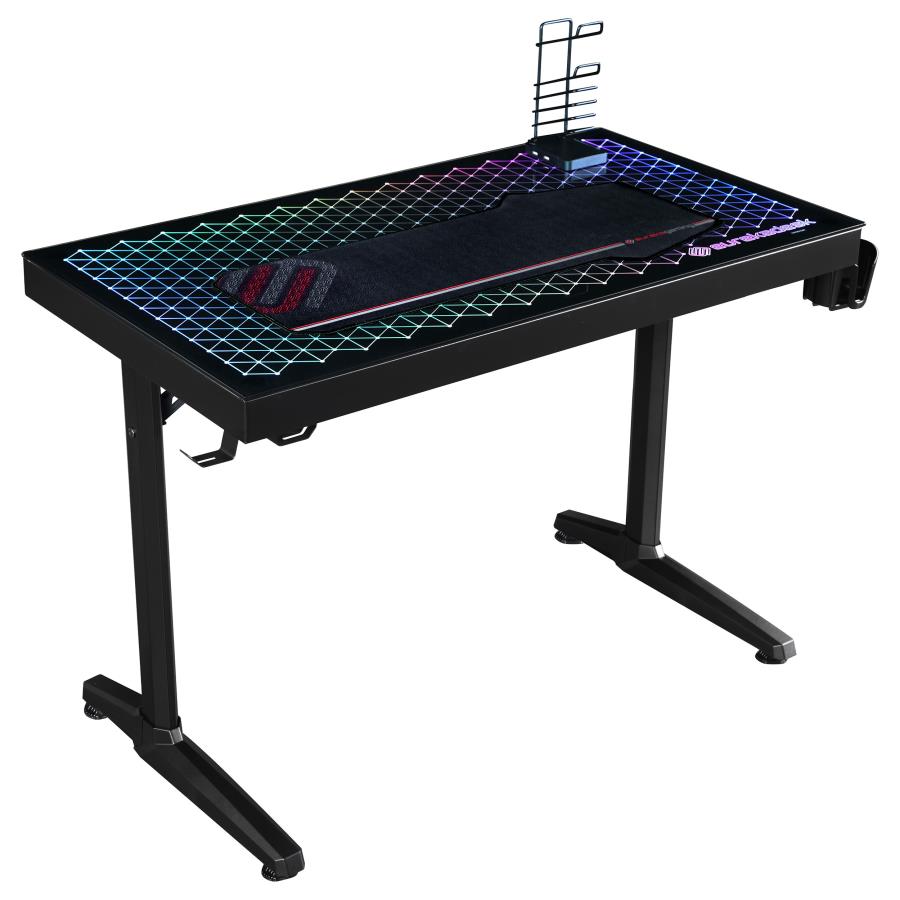 Avoca Black Gaming Desk