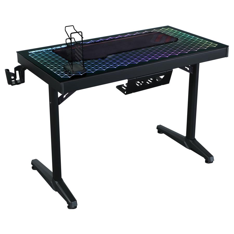 Avoca Black Gaming Desk