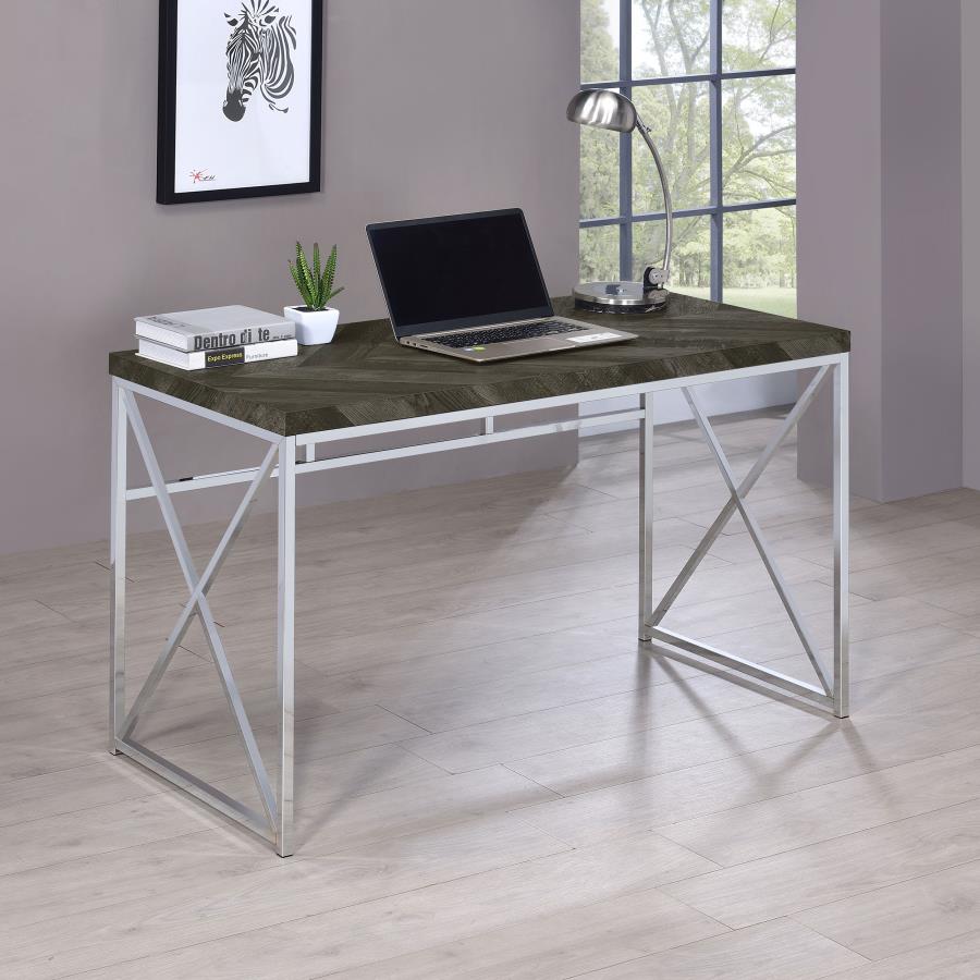 Grimma Grey Writing Desk