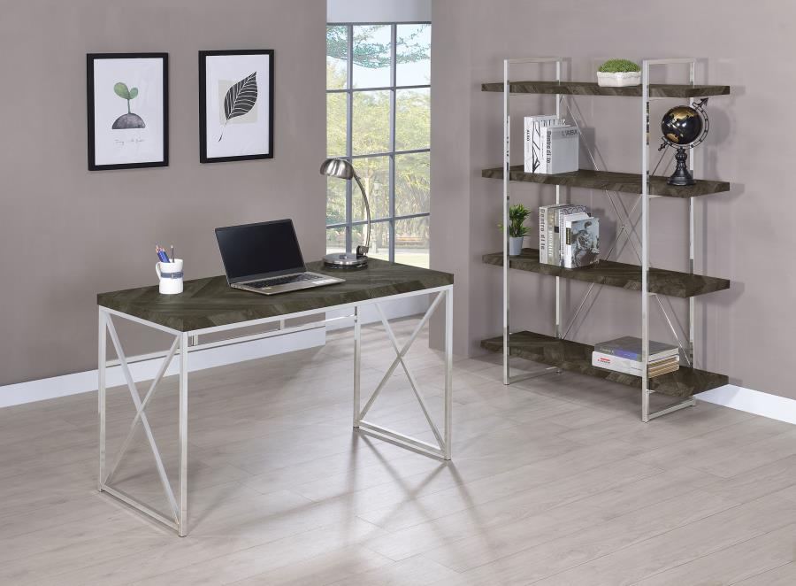 Grimma Grey Writing Desk