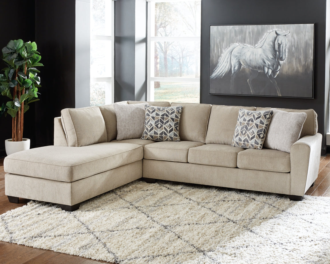Decelle 2-Piece Sectional with Ottoman - PKG011012