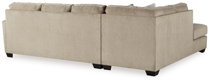 Decelle 2-Piece Sectional with Ottoman - PKG011012