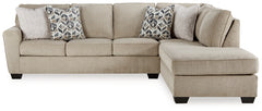 Decelle 2-Piece Sectional with Ottoman - PKG011013