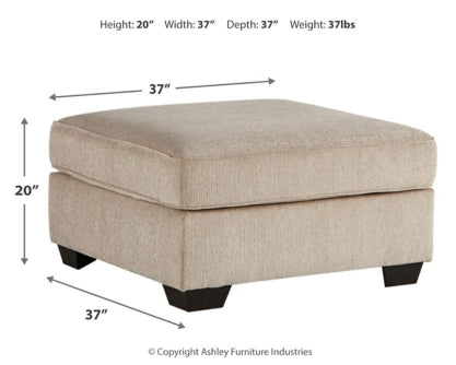 Decelle 2-Piece Sectional with Ottoman - PKG011012