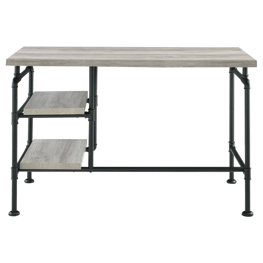 Delray Grey Writing Desk