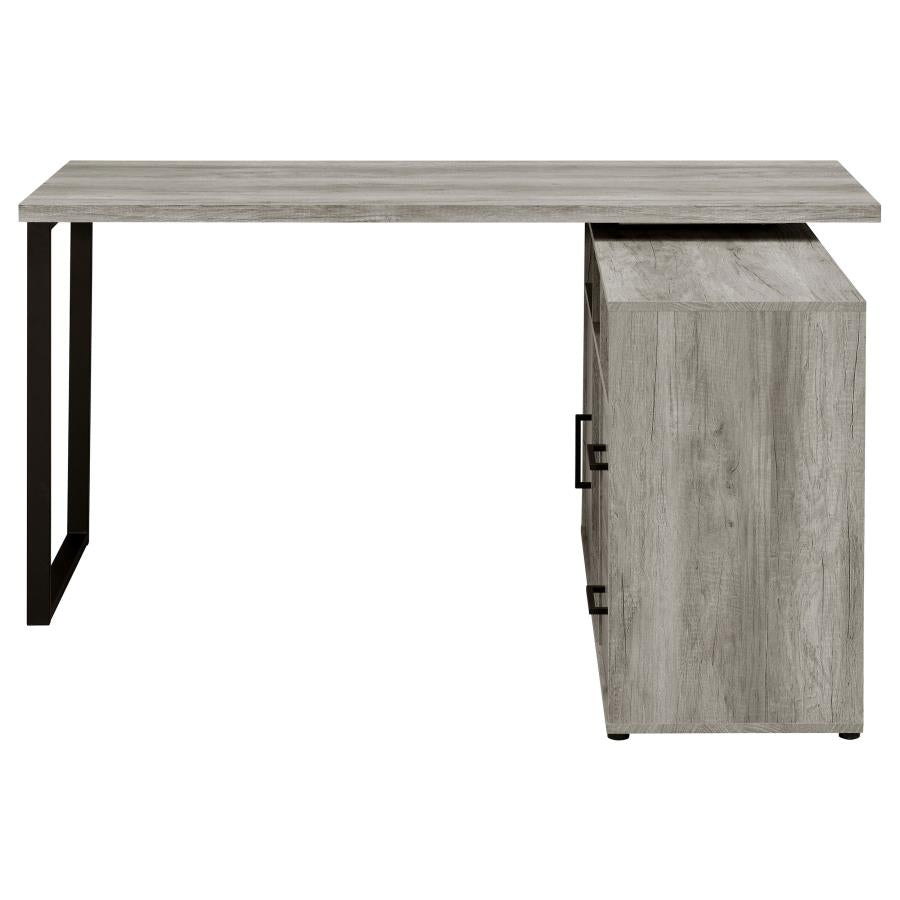 Hertford Grey L-shape Desk