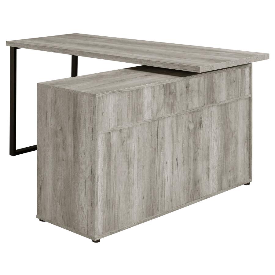 Hertford Grey L-shape Desk