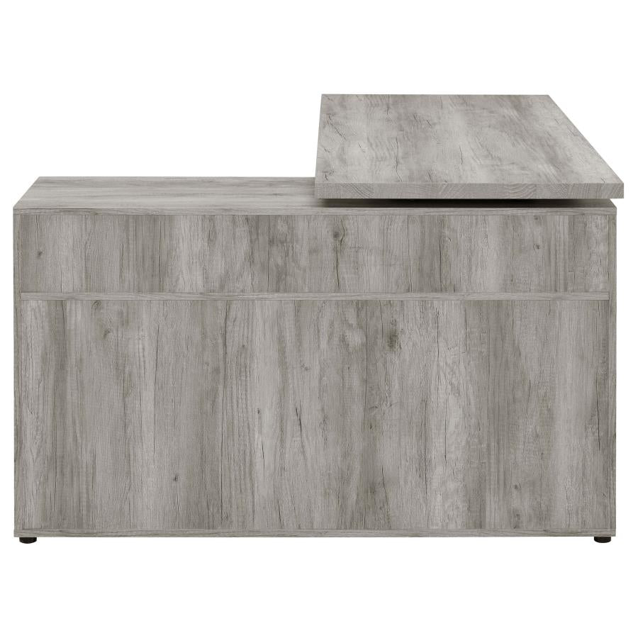 Hertford Grey L-shape Desk