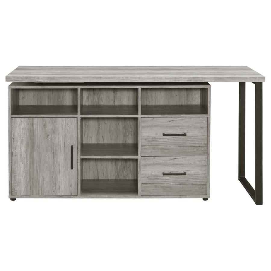 Hertford Grey L-shape Desk