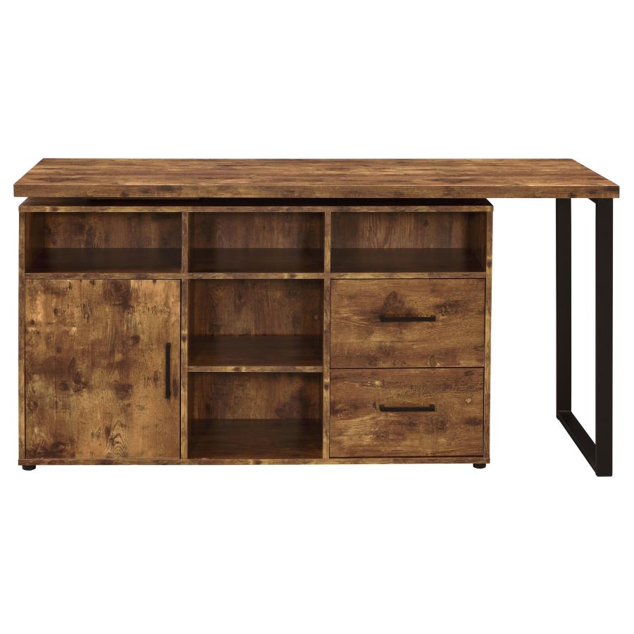 Hertford Brown L-shape Desk