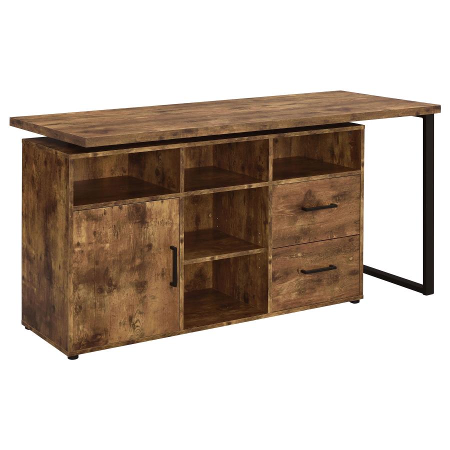 Hertford Brown L-shape Desk