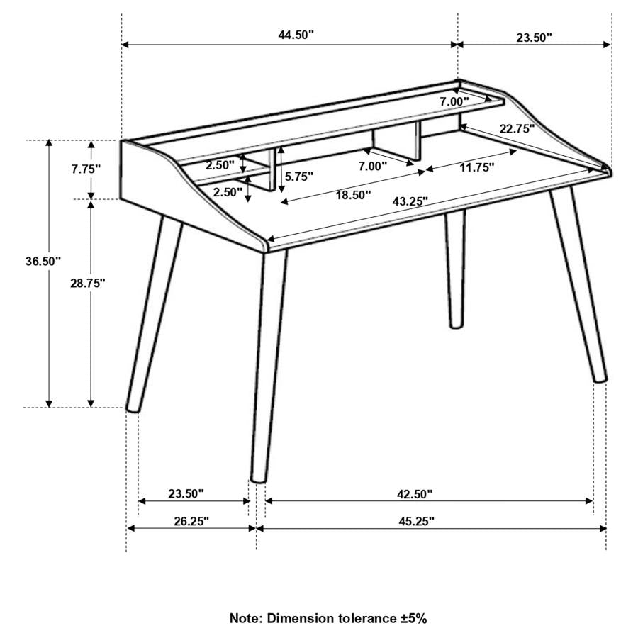 Percy Grey Writing Desk