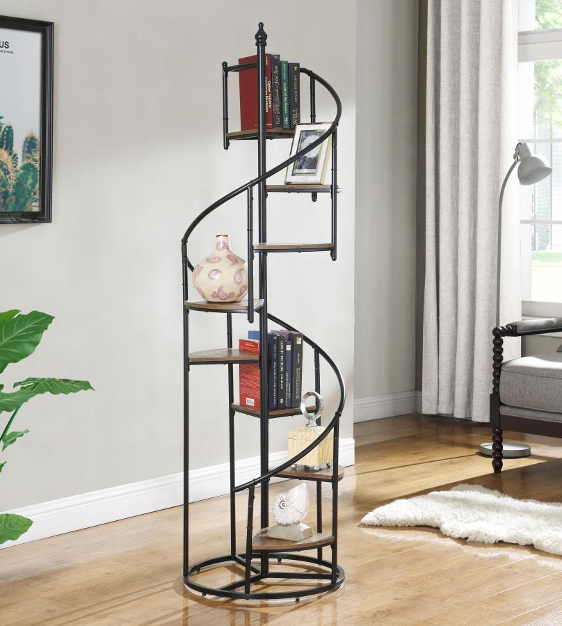 Roseglen Brown Bookcase