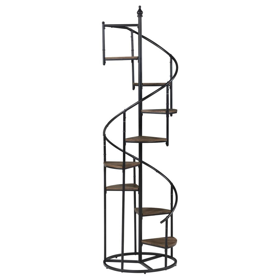 Roseglen Brown Bookcase
