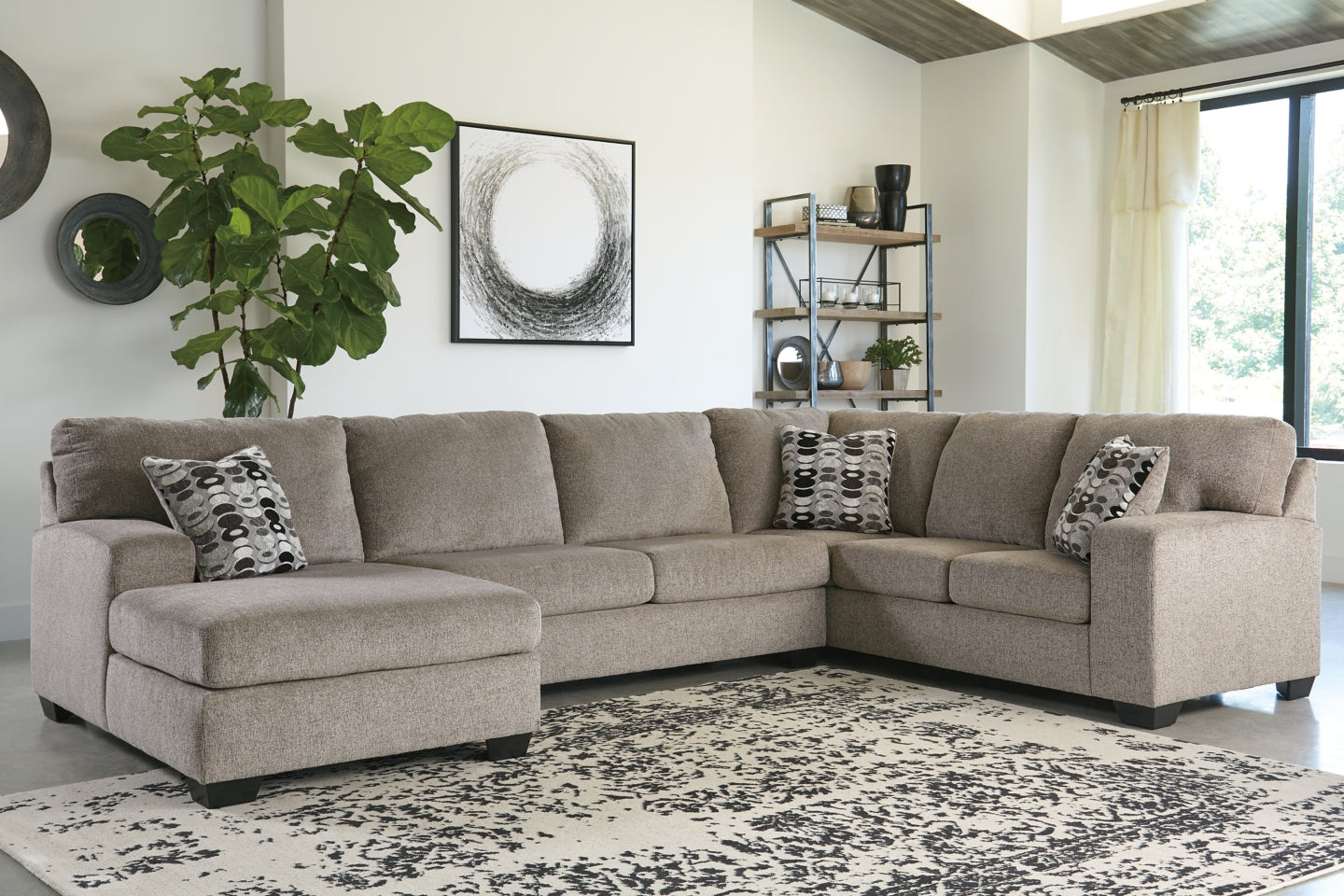 Ballinasloe 3-Piece Sectional with Chaise - 80703S1