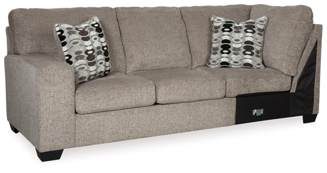 Ballinasloe 3-Piece Sectional with Ottoman - PKG001773