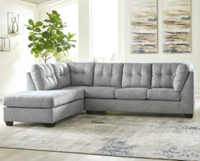 Falkirk 2-Piece Sectional with Chaise and Sleeper - 80804S3