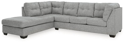 Falkirk 2-Piece Sectional with Chaise and Sleeper - 80804S3