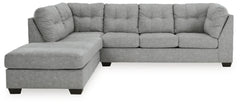 Falkirk 2-Piece Sectional with Chaise and Sleeper - 80804S3