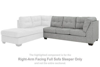 Falkirk Right-Arm Facing Full Sofa Sleeper