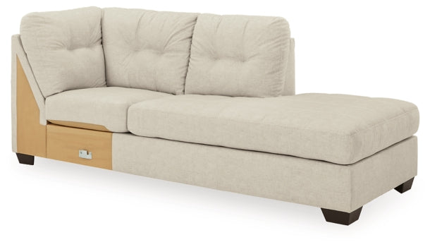 Falkirk 2-Piece Sectional with Ottoman - PKG011019
