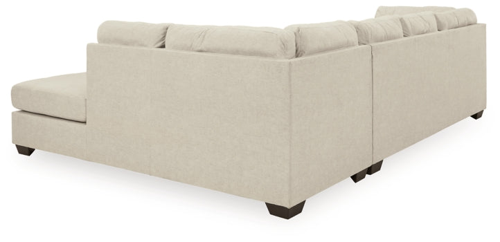 Falkirk 2-Piece Sectional with Ottoman - PKG011019