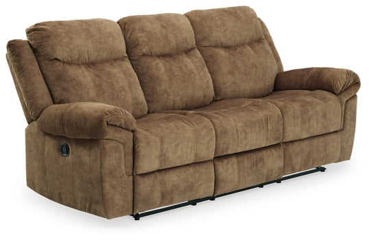 Huddle-Up Reclining Sofa with Drop Down Table - The Bargain Furniture