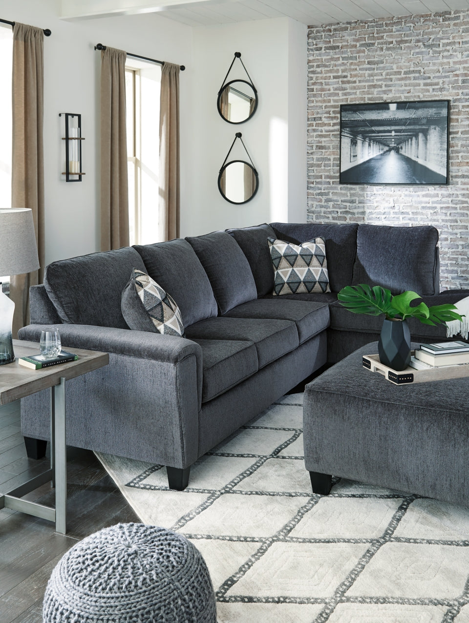 Abinger 2-Piece Sectional with Chaise - 83904S2