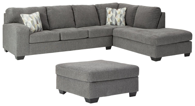 Dalhart 2-Piece Sectional with Ottoman - PKG002359